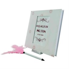 Hoş Geldin Bebek Anı Defteri (Baby Shower Anı Defteri)