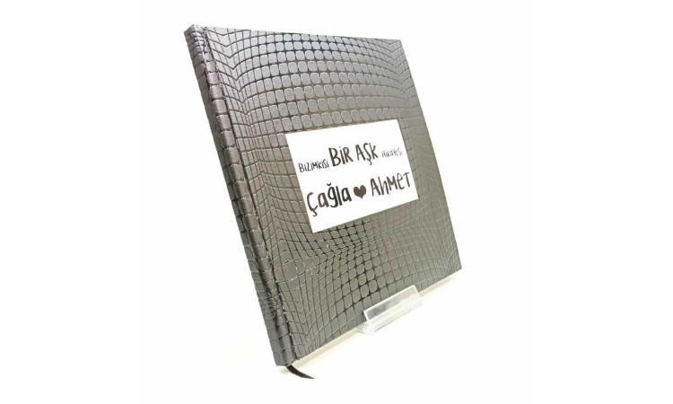 Siyah Sayfalı Kişiye Özel Defter